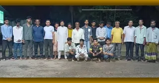 রাঙামাটিতে আ.লীগ-যুবলীগের ৩ নেতাসহ কিশোরগ্যাং ও জুয়ার অপরাধে গ্রেপ্তার ২১